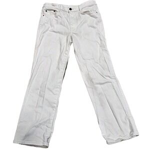 Simon Miller White Straight Leg Jeans